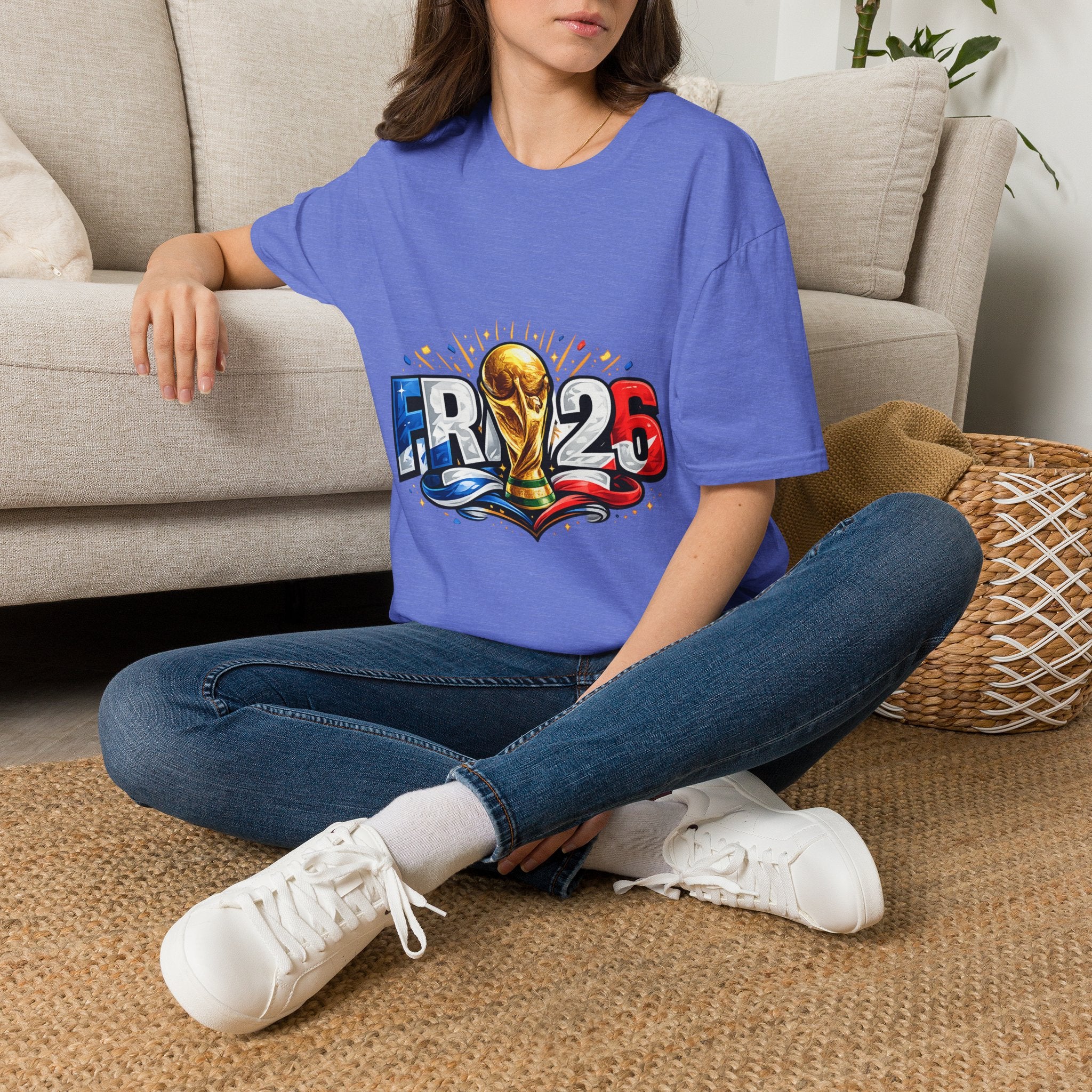France World Cup Trophy 26 T-Shirt — Soccer Championship Fan Tee