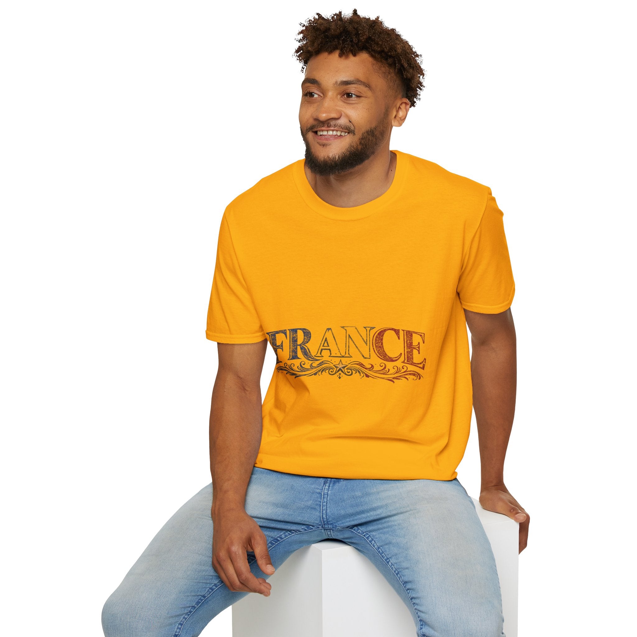 France Vintage Script T-Shirt