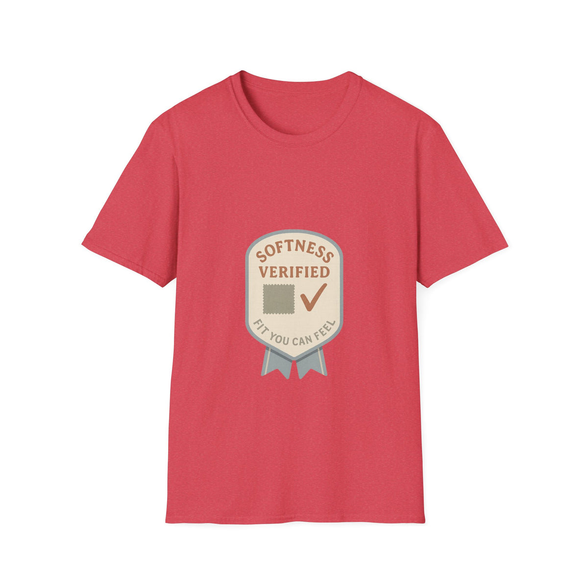 Softness Verified Badge T-Shirt — Cozy Comfort Graphic Tee - Trending Now - October 2026
