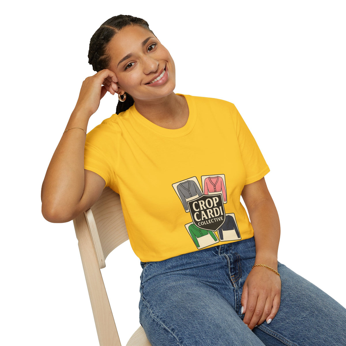 Crop Card Collective T-Shirt — Retro Card Game Logo Tee - Trending Now - October 2026