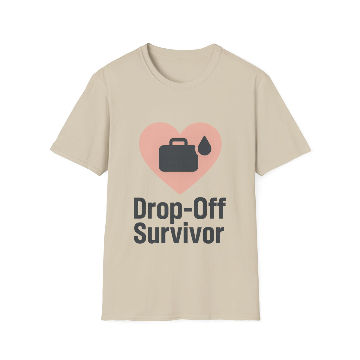 Drop-Off Survivor T-Shirt — Heart & Inkjet Printer Rescue Tee - Trending Now - August 2026