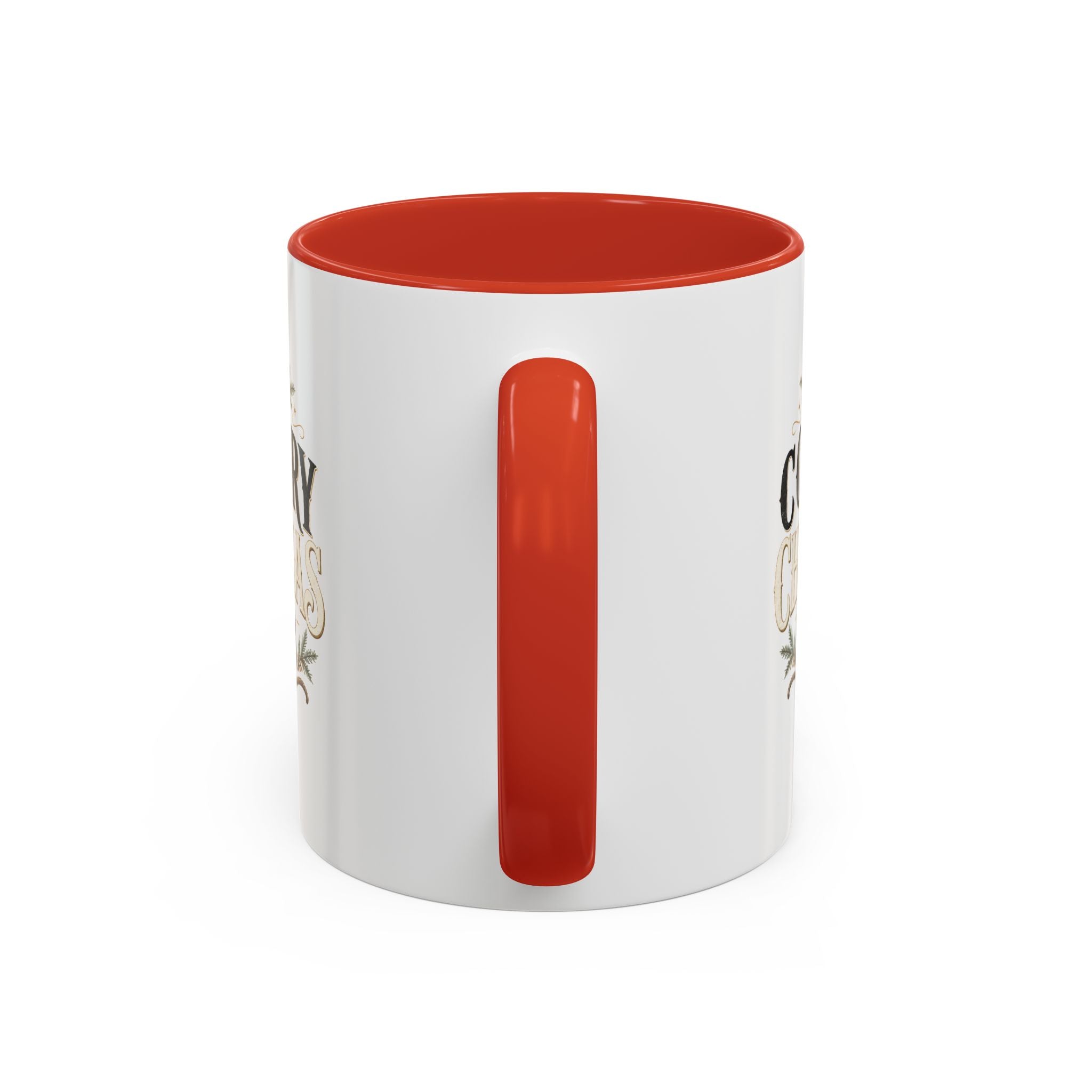 Christmas Country Christmas Club Accent Coffee Mug — Festive Rustic Holiday Coffee Cup