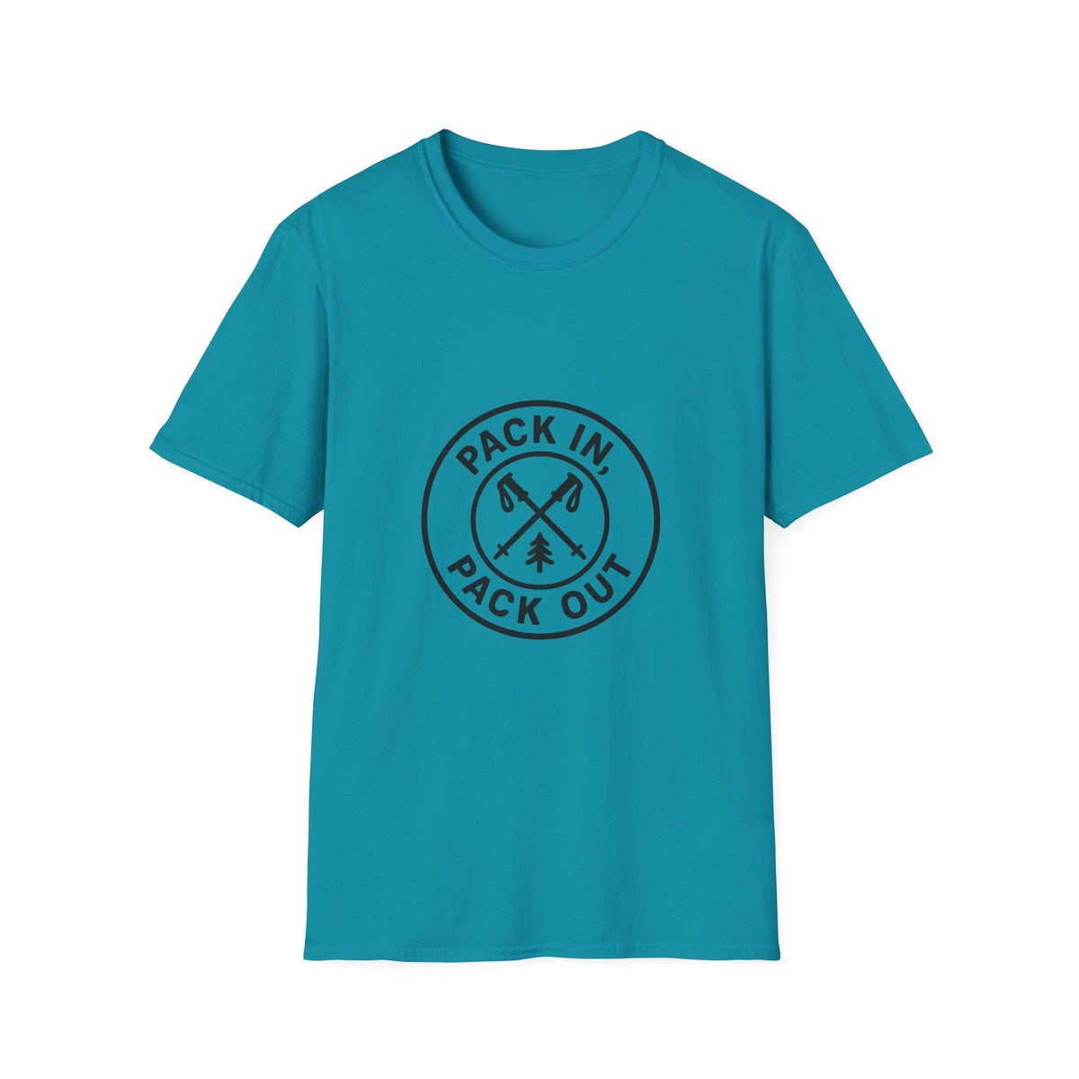 Black Minimalist Circle Logo T-Shirt - Trending Now - August 2026