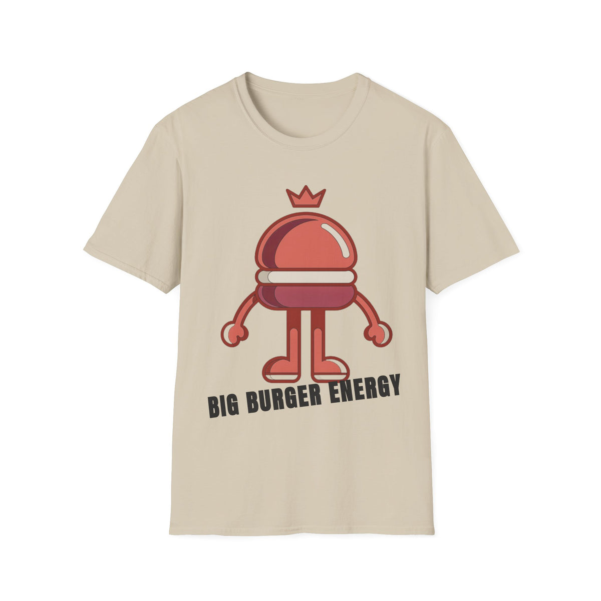 Big Burger Energy T-Shirt — Cute Burger Character Graphic Tee - Trending Now - September 2026