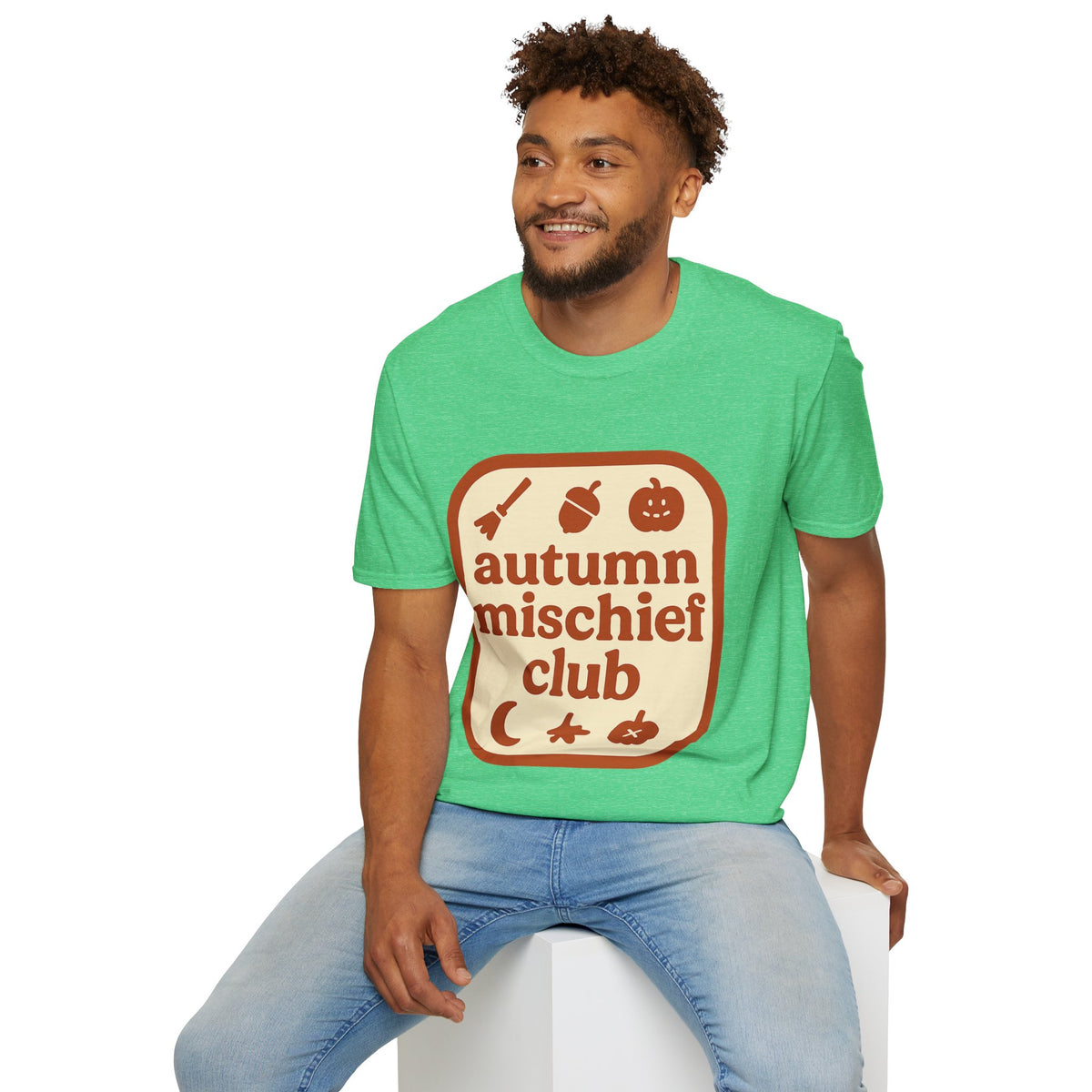Autumn Mischief Club T-Shirt — Cozy Fall Graphic Tee - Trending Now - August 2026