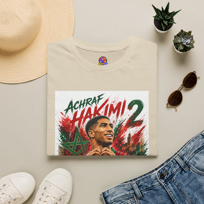 Achraf Hakimi #2 Soccer T-Shirt — Morocco Football Fan Tee