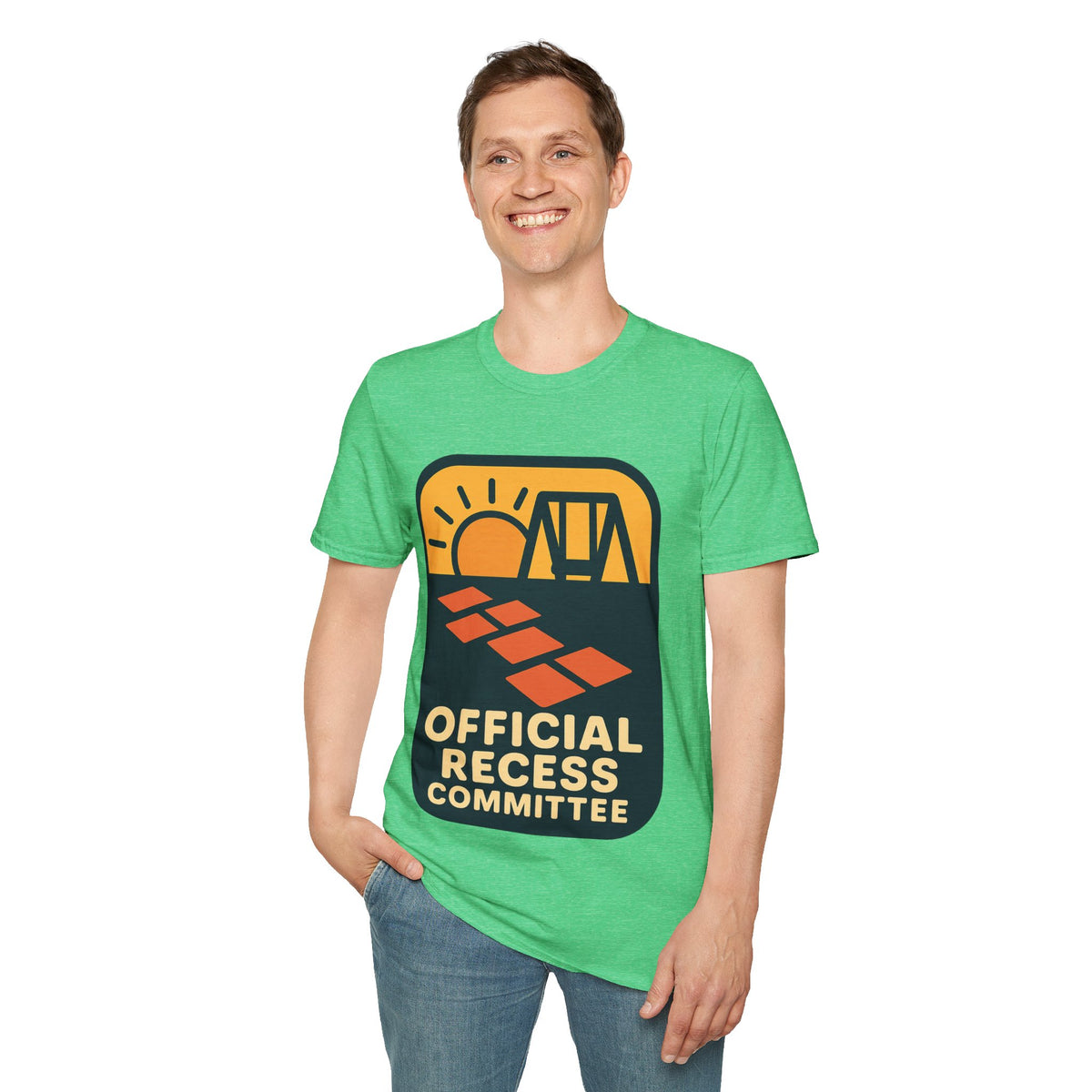 Official Recess Committee T-Shirt – Retro Sunset Camp Graphic Tee - Trending Now - August 2026