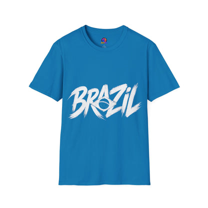 Brazil Minimal Marble Waves T-Shirt