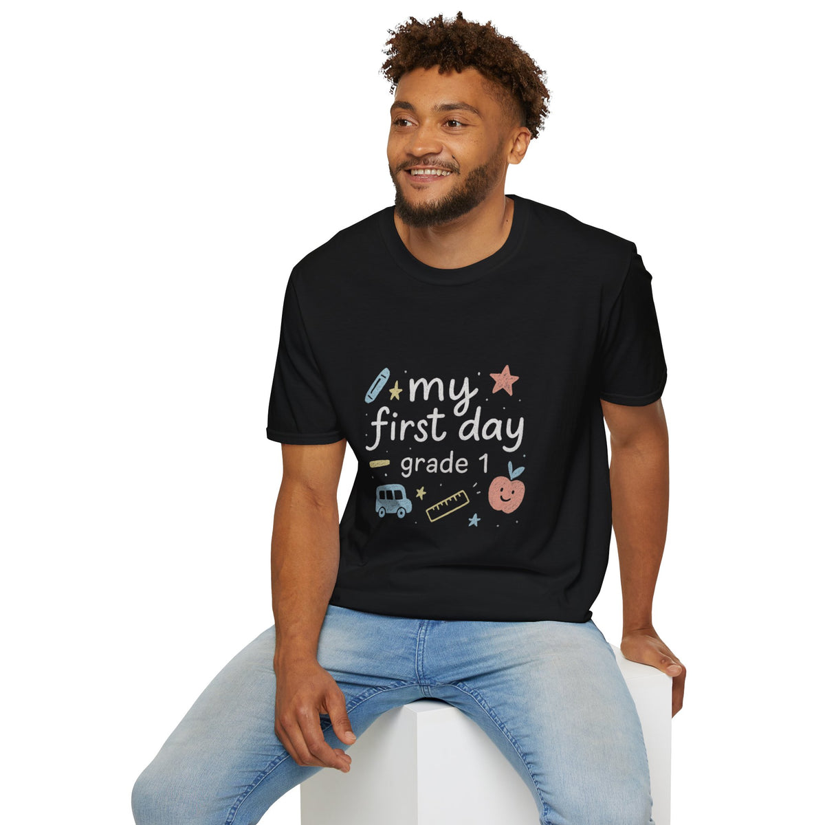 My First Day T‑Shirt — Cute Back-to-School Graphic Tee (My First Day, Grade 1) - Trending Now - August 2026