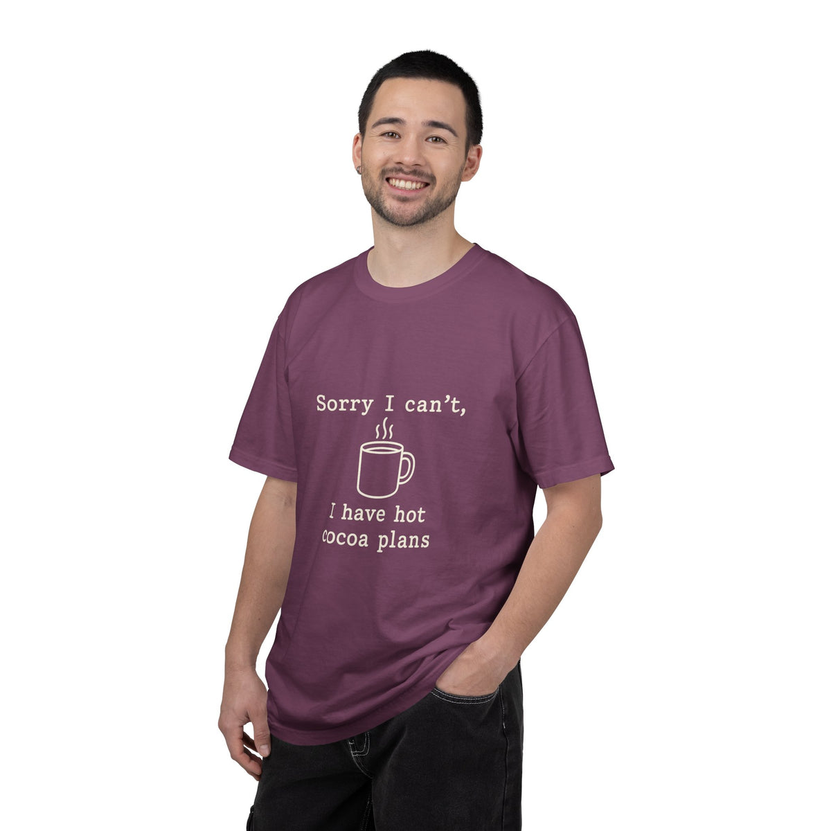 Hot Cocoa Plans T-Shirt — "Sorry I Can’t, I Have Hot Cocoa Plans" Cozy Graphic Tee - Trending Now - October 2026