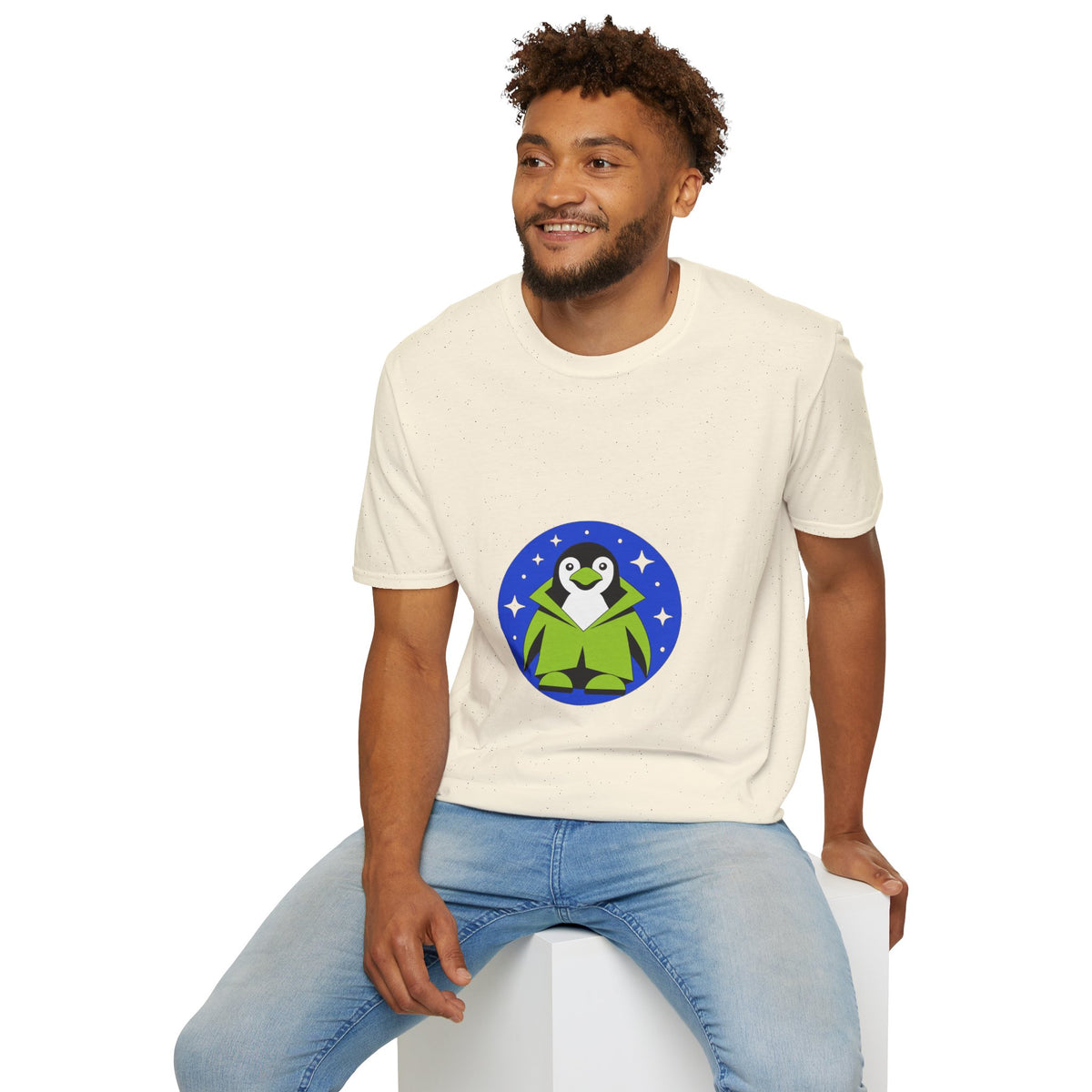 Penguin Night Sky T-Shirt — Cute Starry Penguin Graphic Tee - Trending Now - September 2026