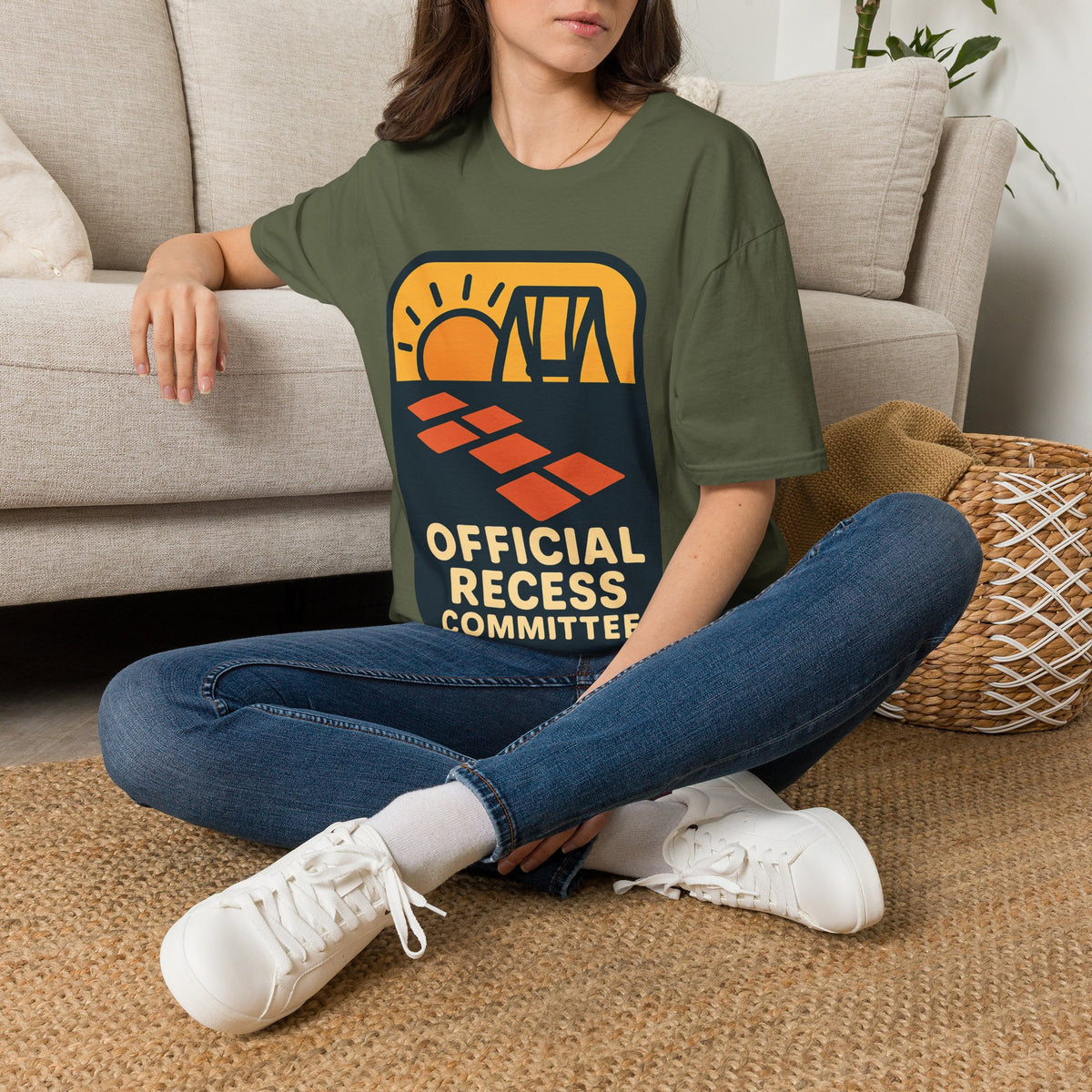 Official Recess Committee T-Shirt – Retro Sunset Camp Graphic Tee - Trending Now - August 2026