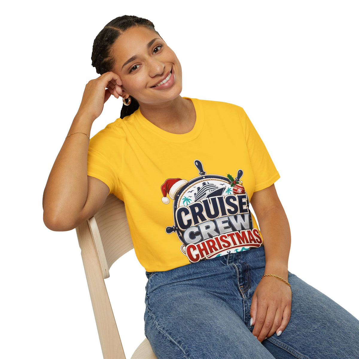 Cruise Crew Christmas T-Shirt — Holiday Cruise Vacation Tee