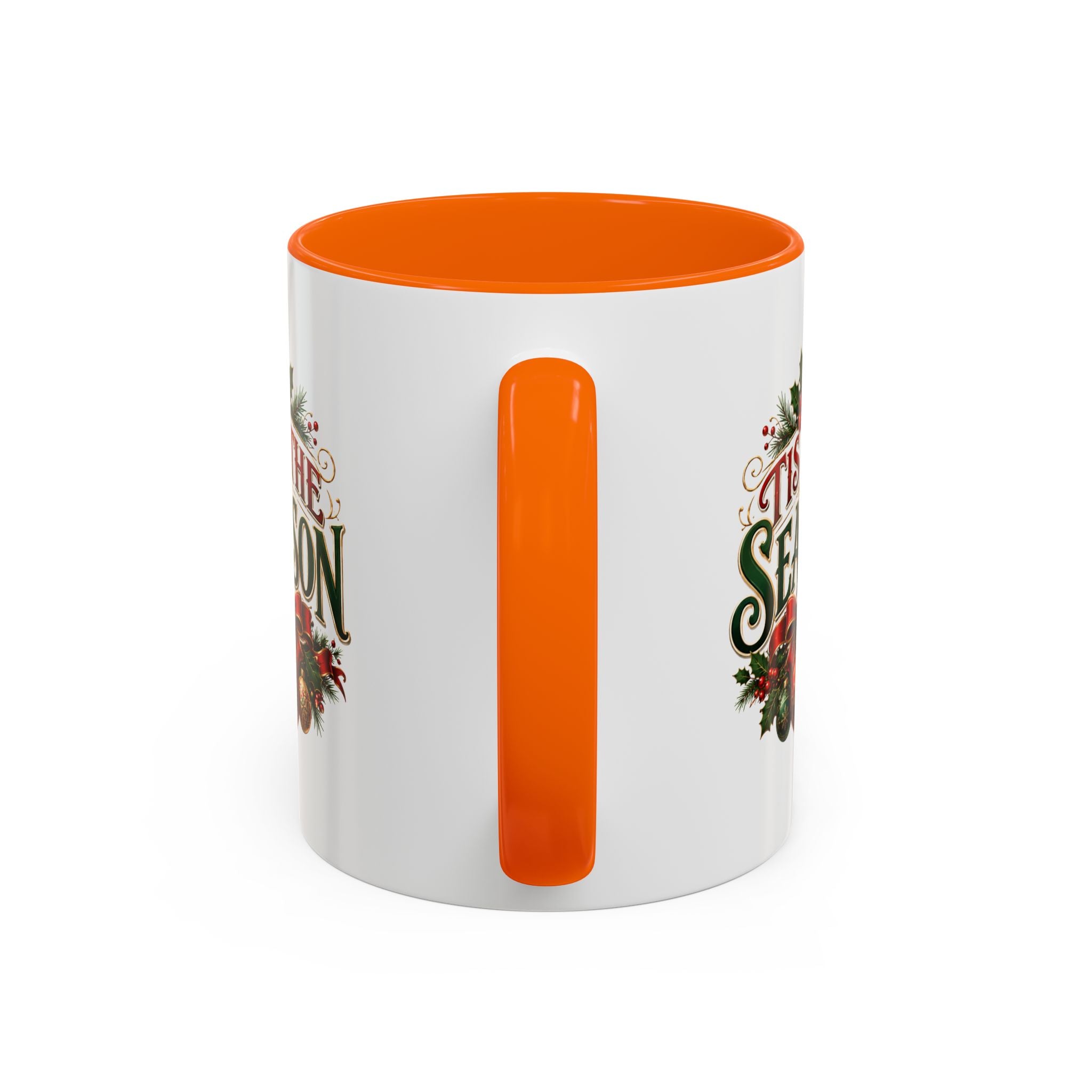 Tis The Season Accent Coffee Mug - Holiday Christmas Coffee Cup