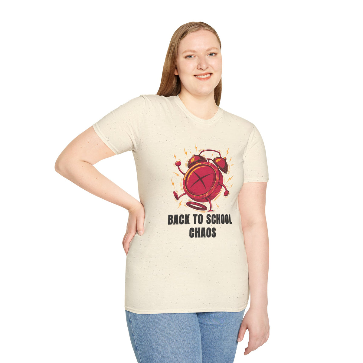 Back to School Chaos T-Shirt — Funny Alarm Clock Graphic Tee - Trending Now - August 2026
