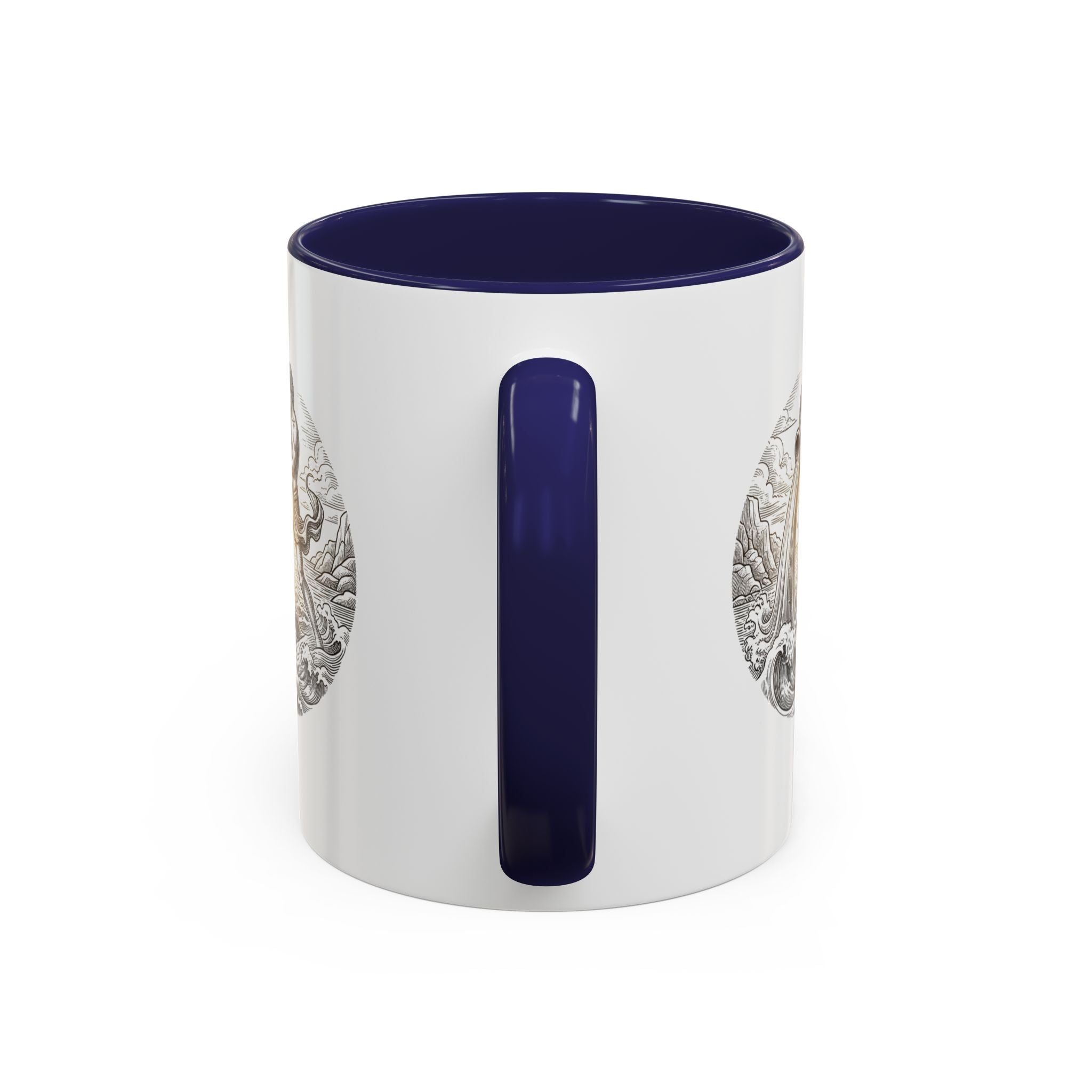 Aquarius Zodiac Coffee Mug — Astrology Sign Accent Mug