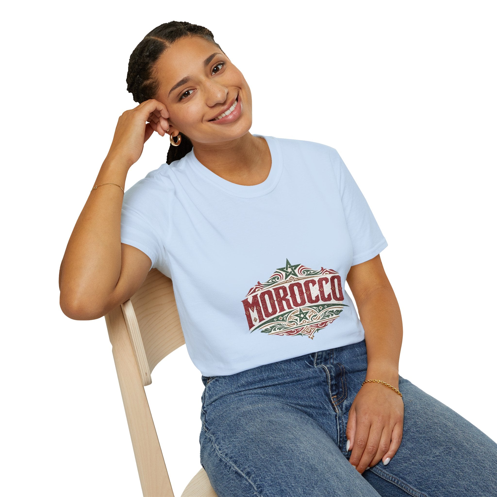 Morocco Vintage Graphic T-Shirt — Retro Travel Tee