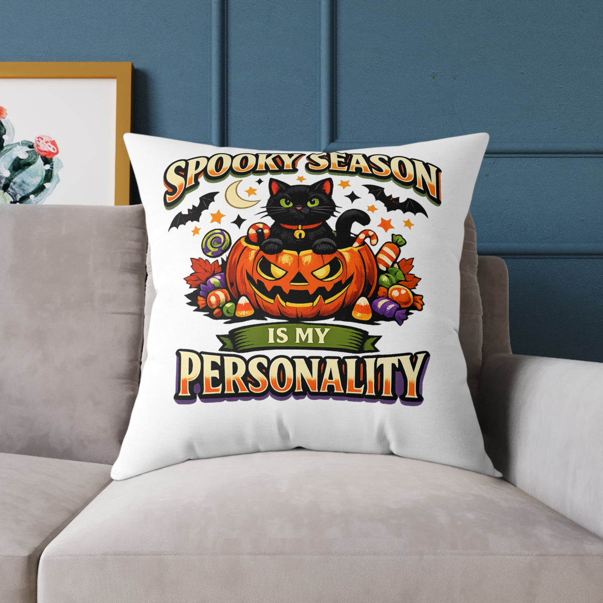 Halloween Spooky Season Is My Personality Pillow