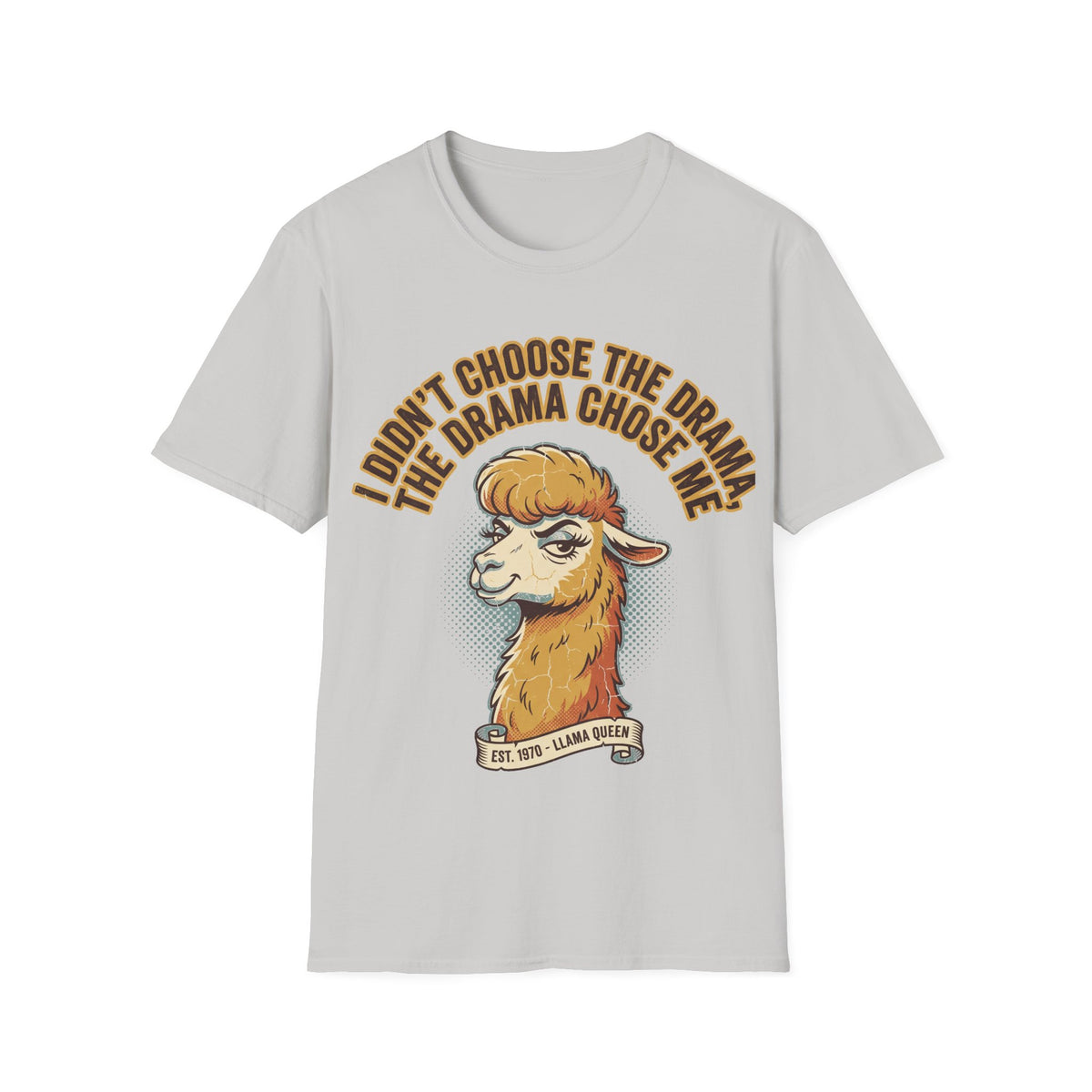 Sheep Graphic T‑Shirt — "I Don't Choose the Drama, the Drama Chooses Me" - Trending Now - September 2026