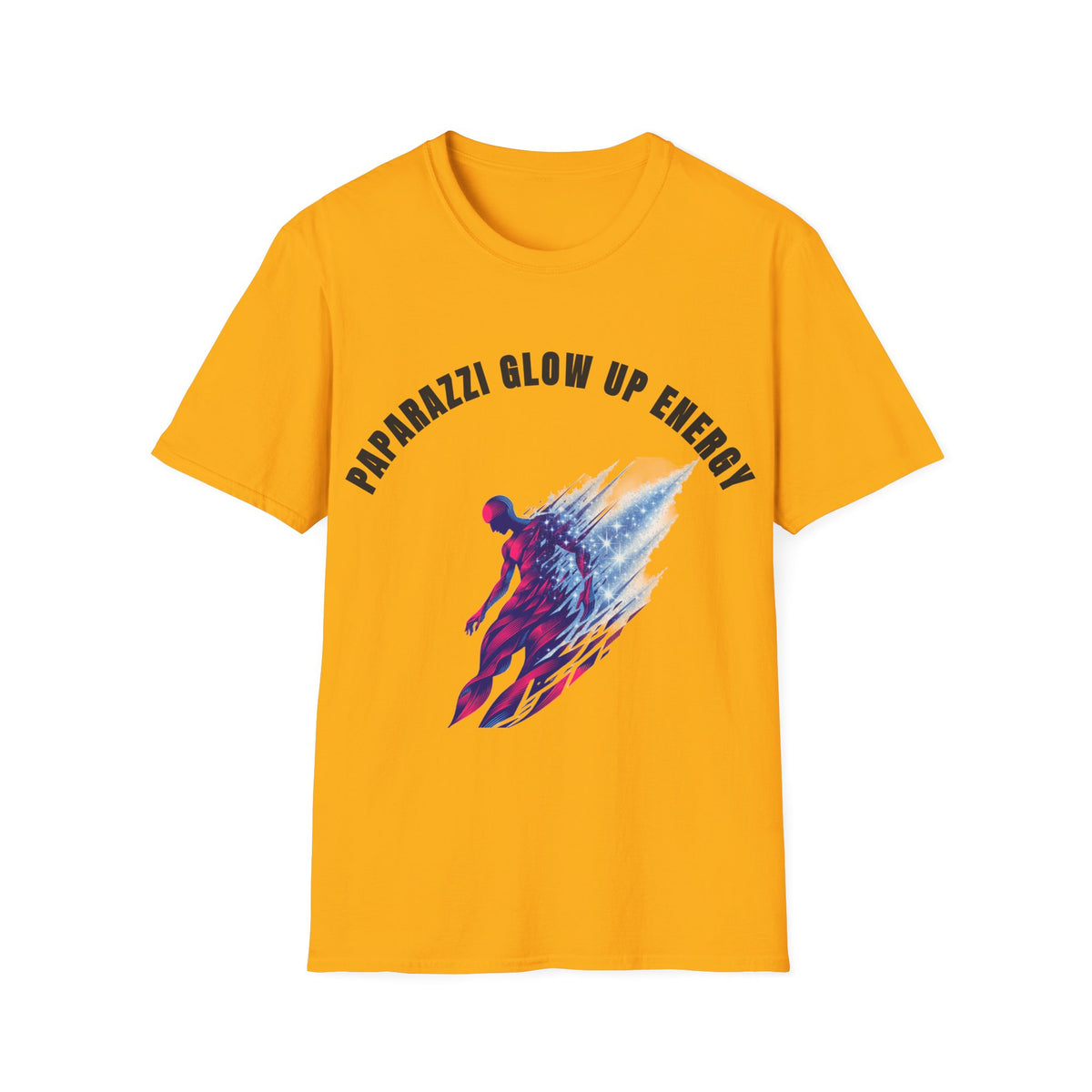 Paparazzi Glow Up Energy T-Shirt — Retro Cosmic Silhouette Tee - Trending Now - September 2026