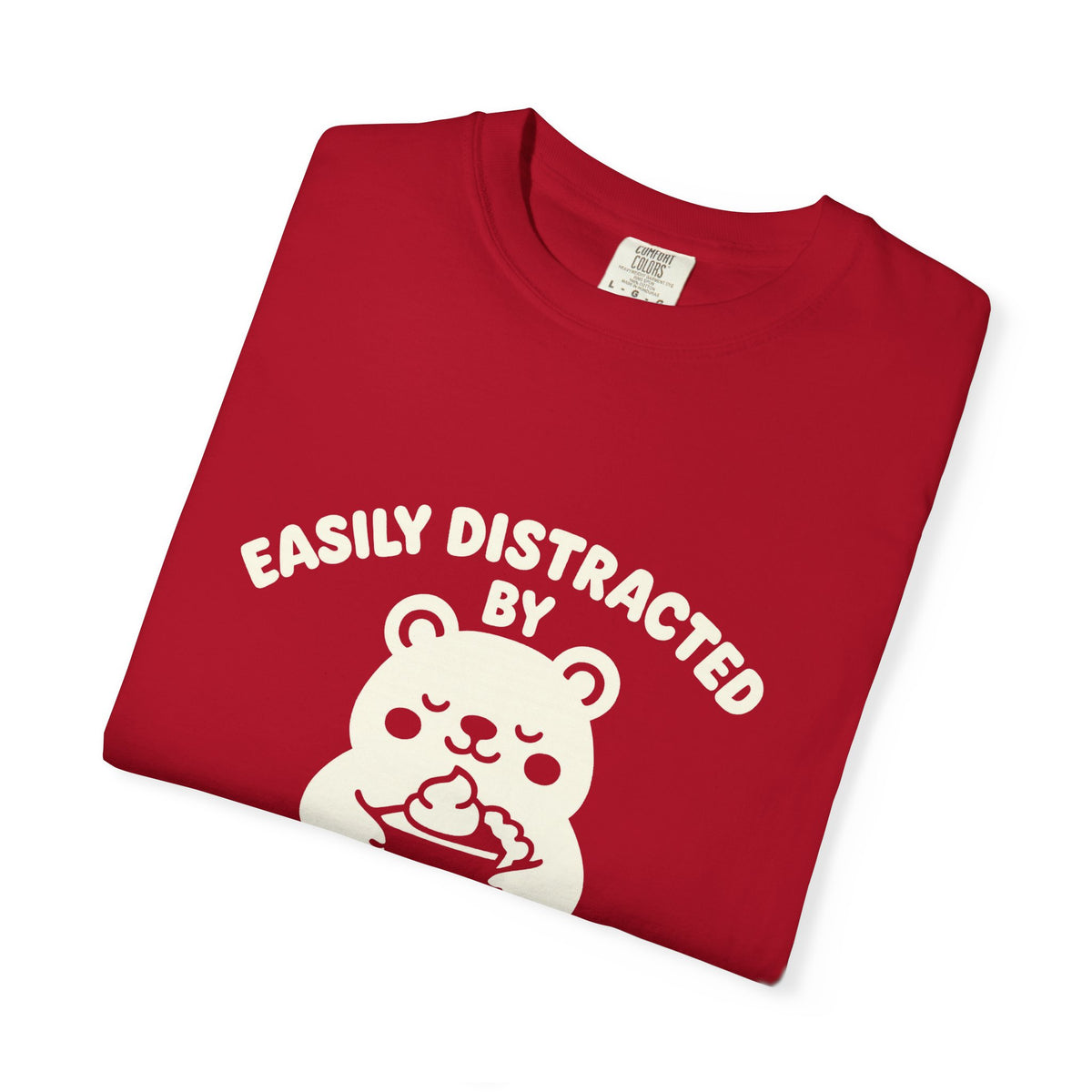 Easily Distracted by Thanksgiving Leftovers T-Shirt — Cute Turkey/Bear Holiday Tee - Trending Now - October 2026
