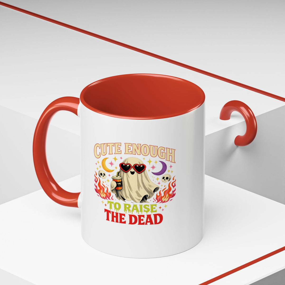 Halloween  Cute Enough Accent Coffee Mug