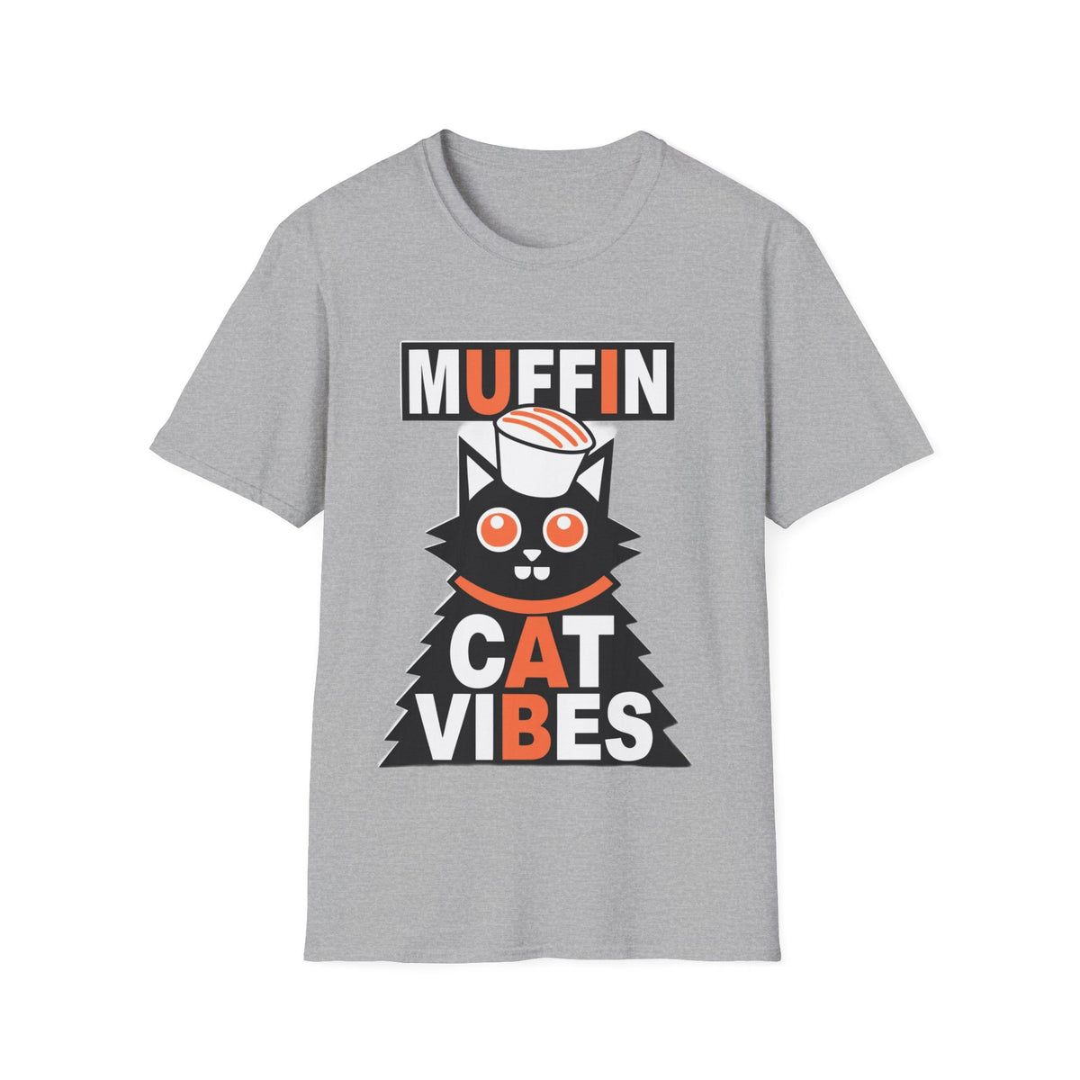 Muffin Cat Vibes T-Shirt - Trending Now - August 2026