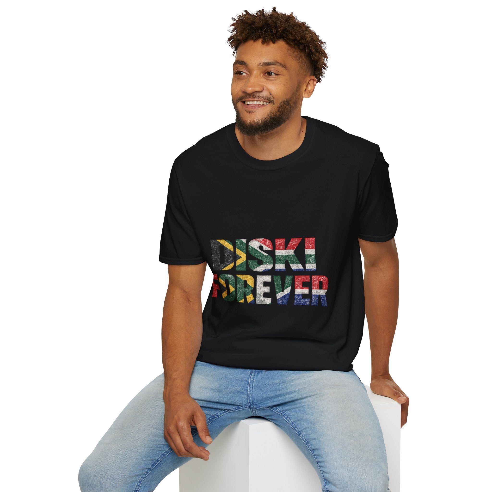 South Africa Diski T‑Shirt — "DISKI" South African Soccer Pride Tee