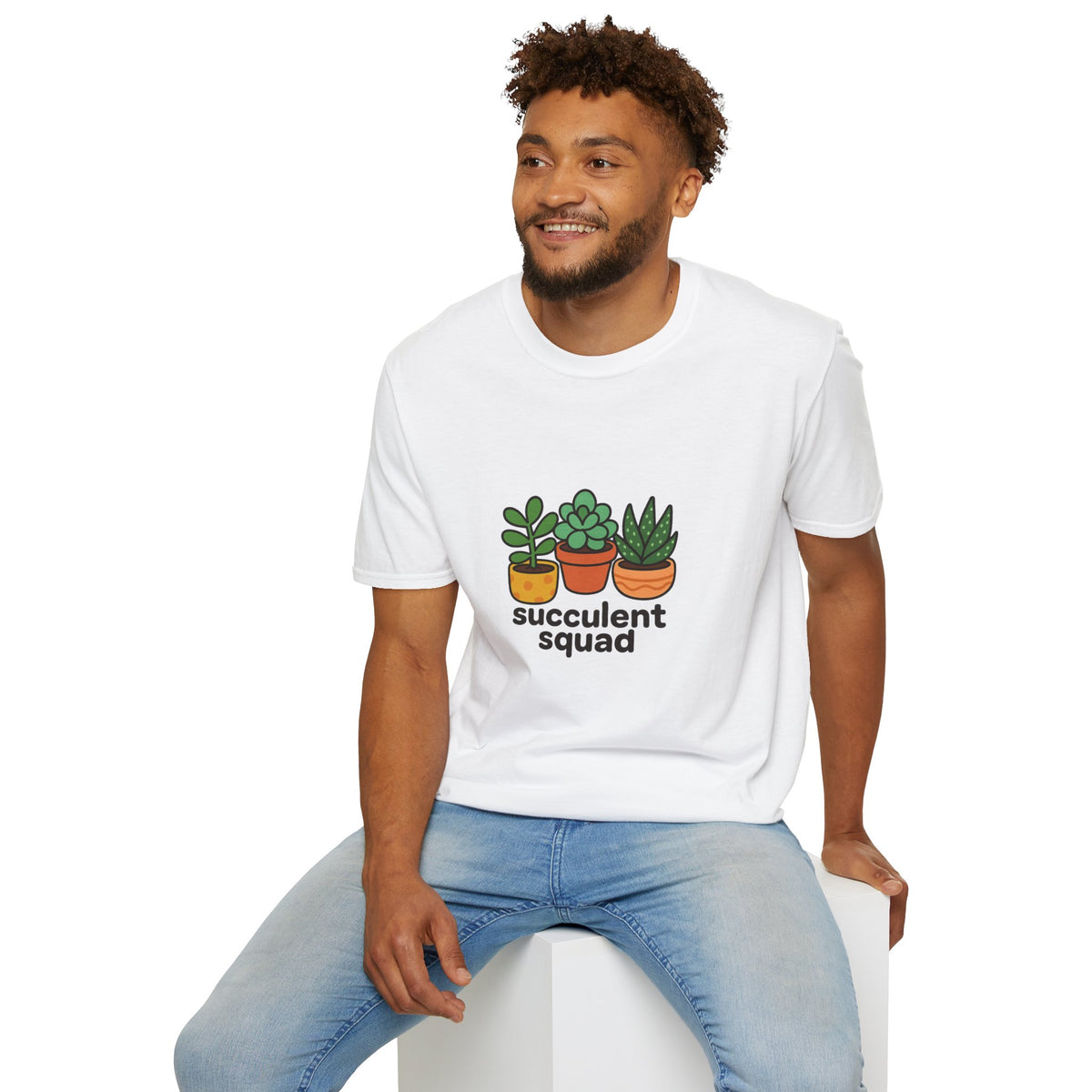 Succulent Trio T-Shirt — Cute Potted Plant Graphic Tee - Trending Now - August 2026