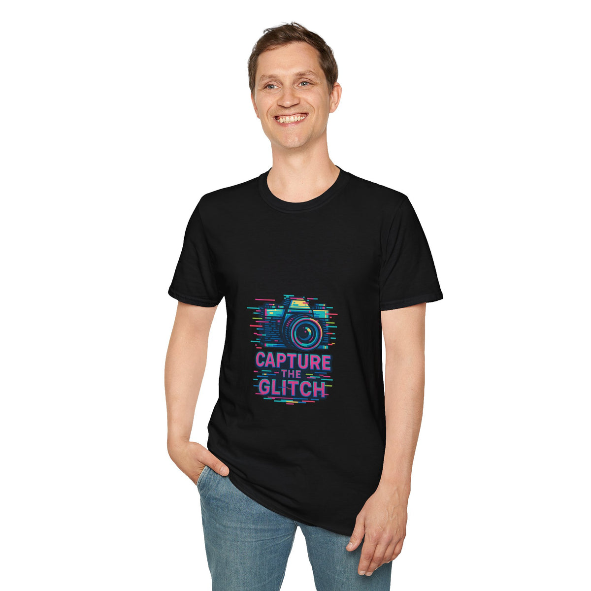 Capture the Glitch Camera T-Shirt - Trending Now - October 2026