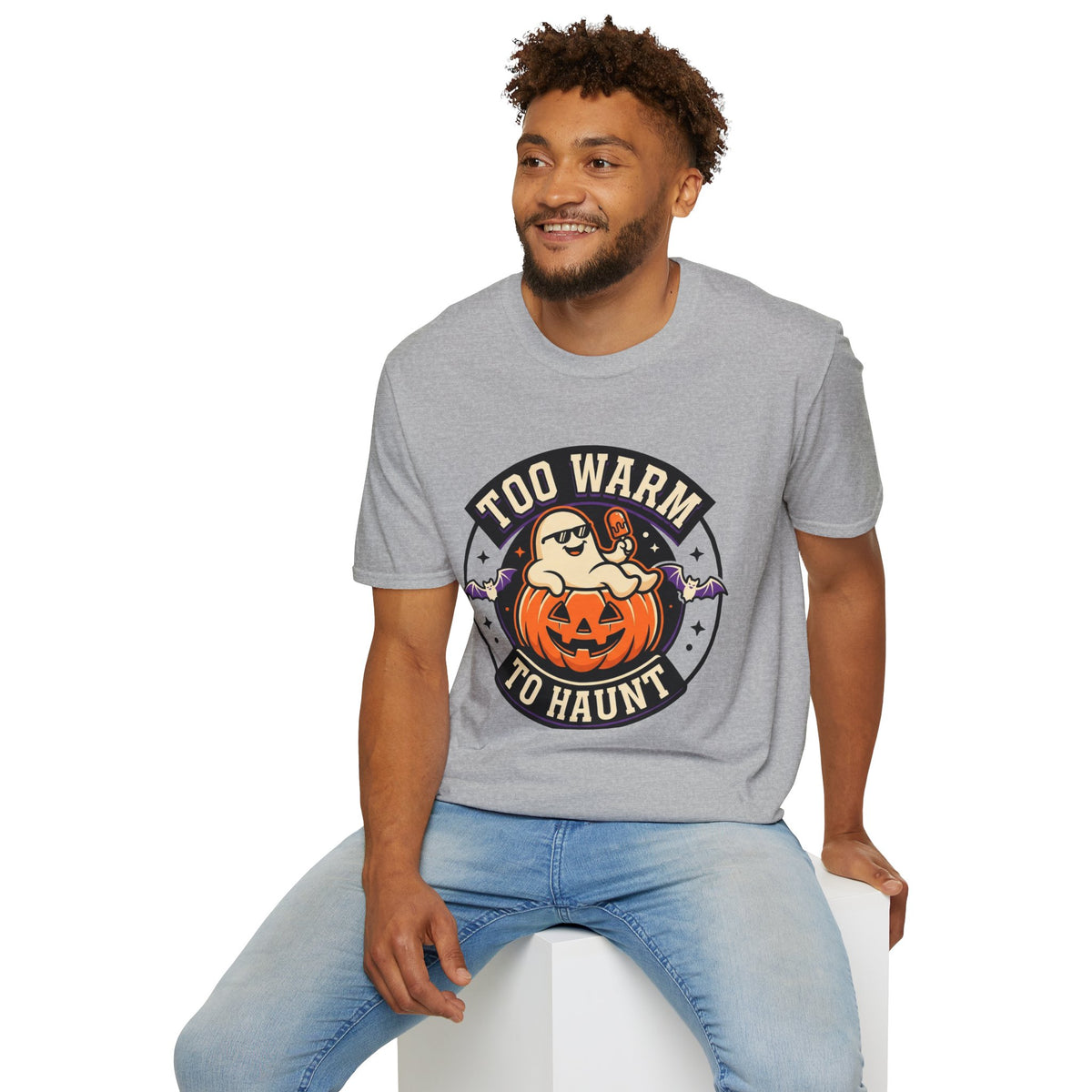 Too Warm to Haunt Halloween T-Shirt — Funny Pumpkin Autumn Tee - Trending Now - August 2026
