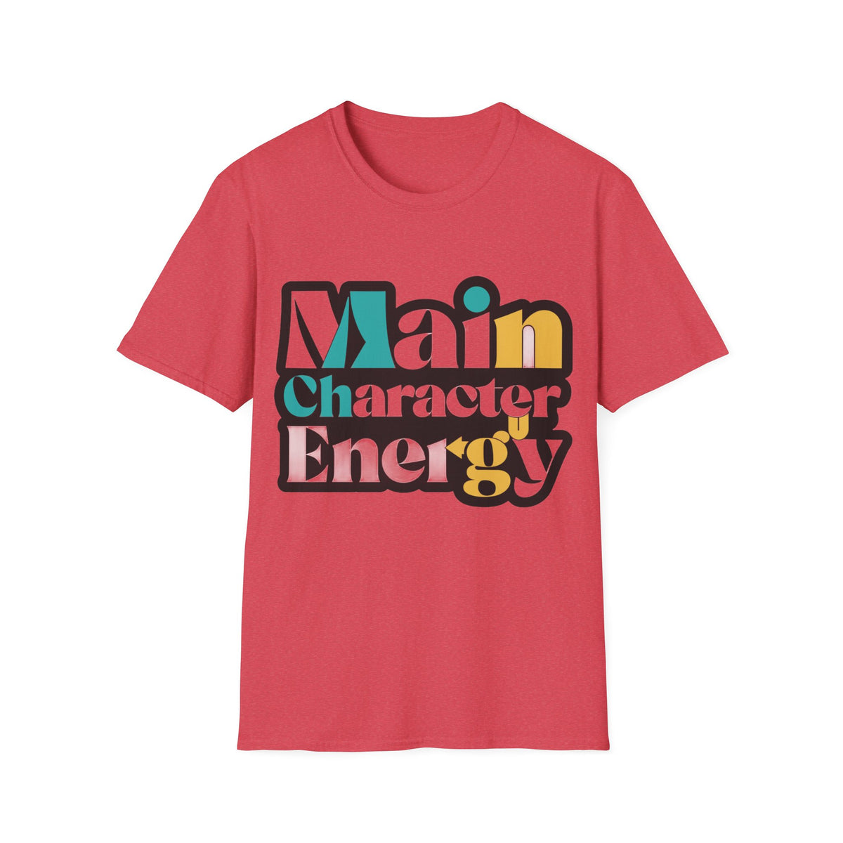 Main Character Energy T-Shirt — Retro Bold Graphic Tee - Trending Now - August 2026