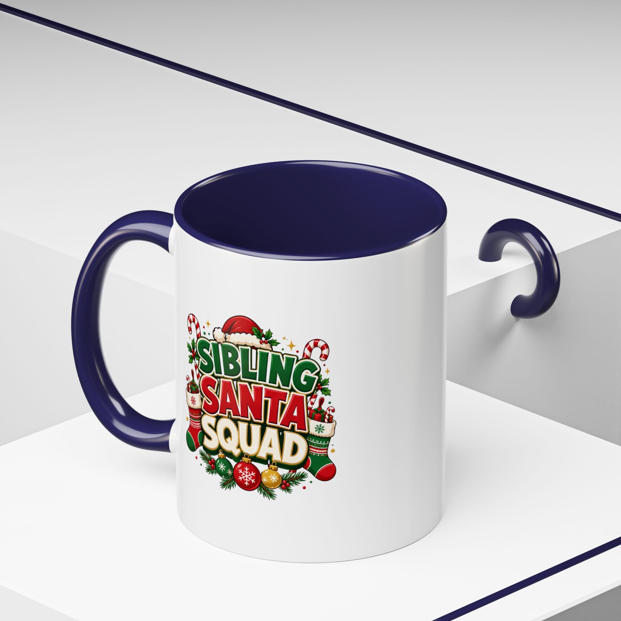 Sibling Santa Squad Coffee Mug