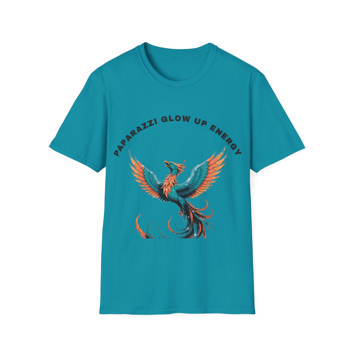 Phoenix Graphic T-Shirt — "Paparazzi Glow Up Energy" Inspirational Casual Tee - Trending Now - September 2026