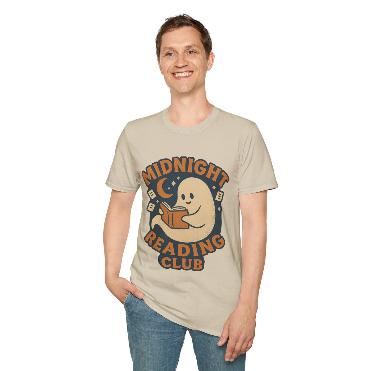 Midnight Reading Club T-Shirt — Cute Ghost Booklover Tee - Trending Now - August 2026