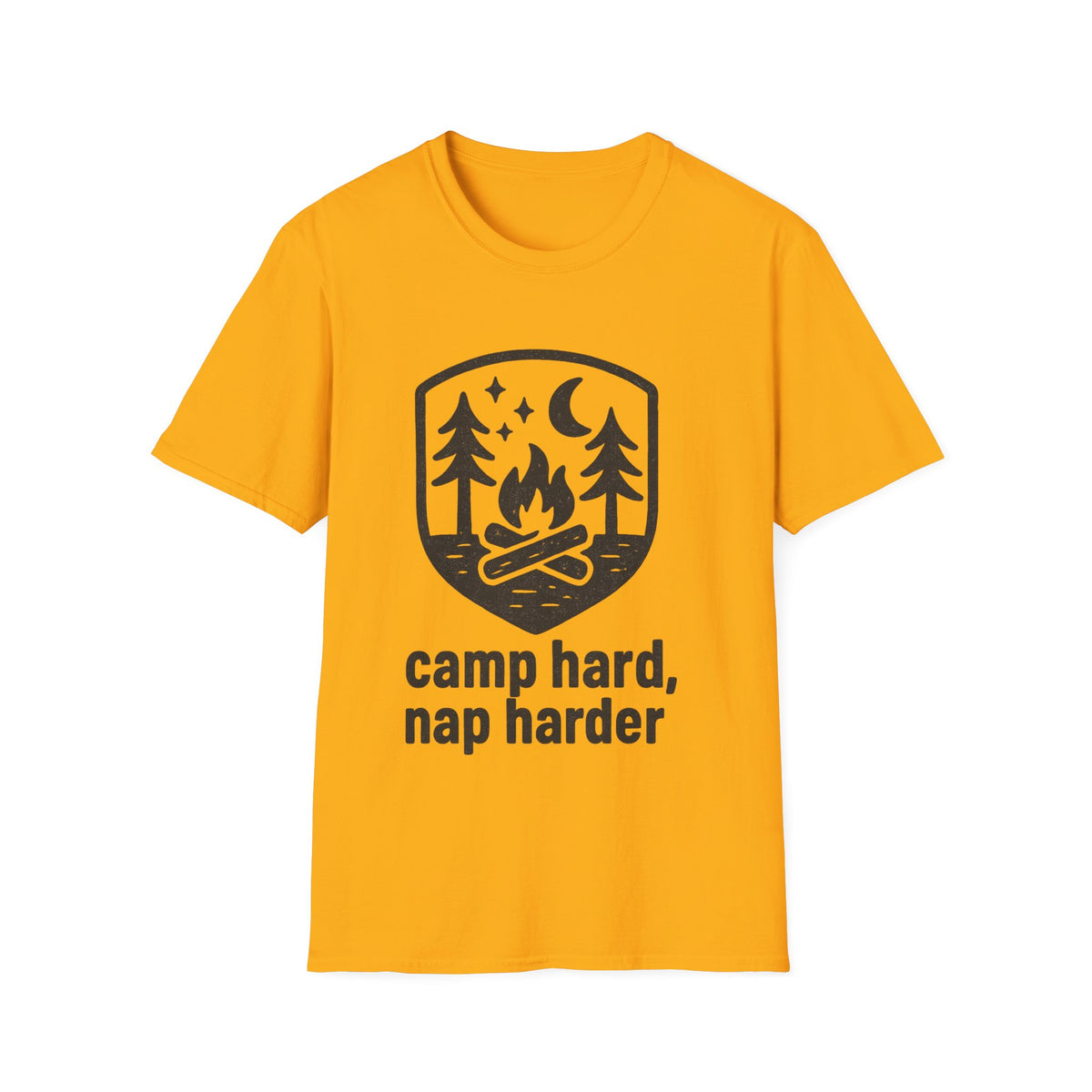 Adventure Forest T‑Shirt — Vintage Night Camping Crest - Trending Now - September 2026