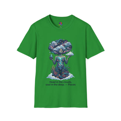Dreamscape Goddess T-Shirt — 'Head in the Clouds' Surreal Art Tee
