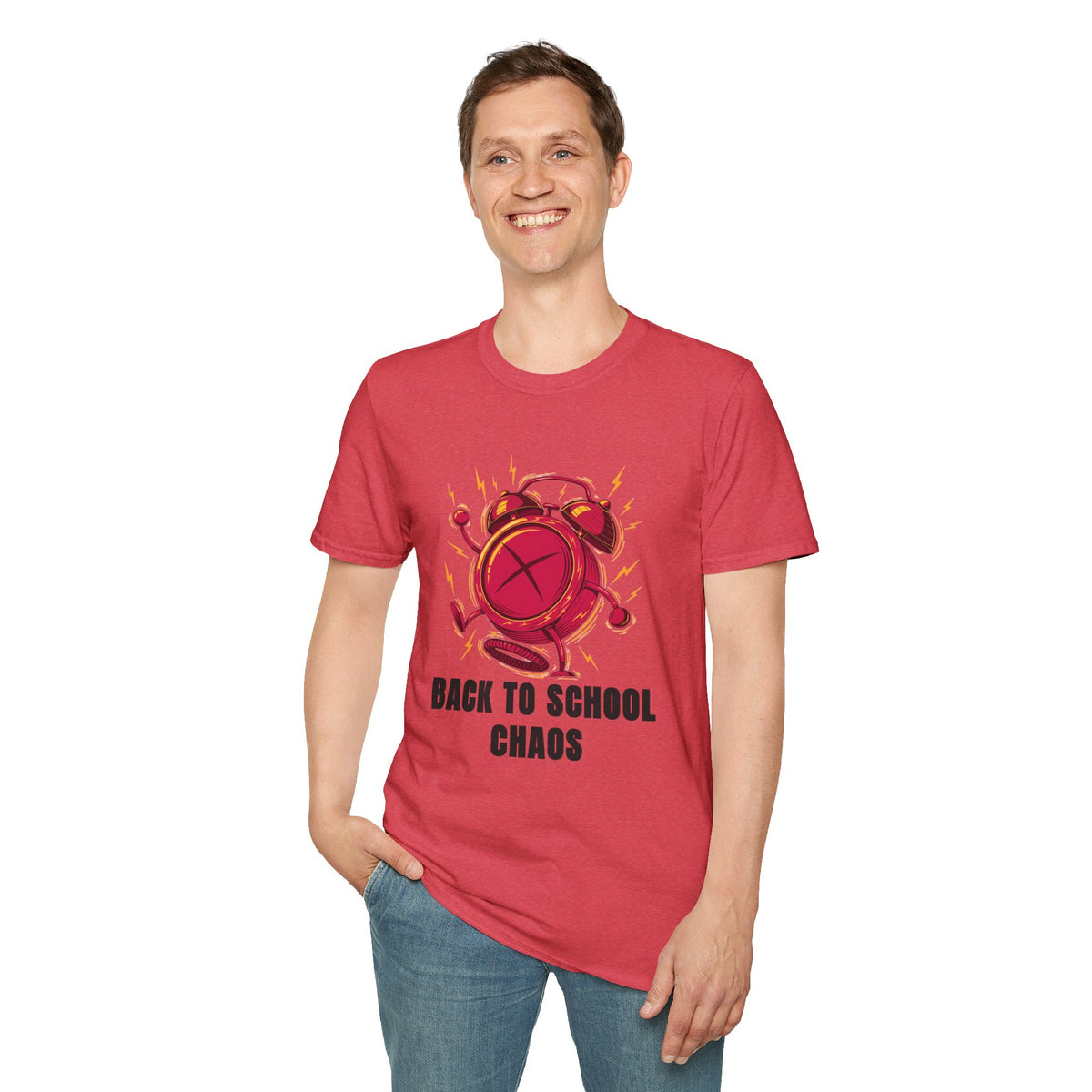 Back to School Chaos T-Shirt — Funny Alarm Clock Graphic Tee - Trending Now - August 2026