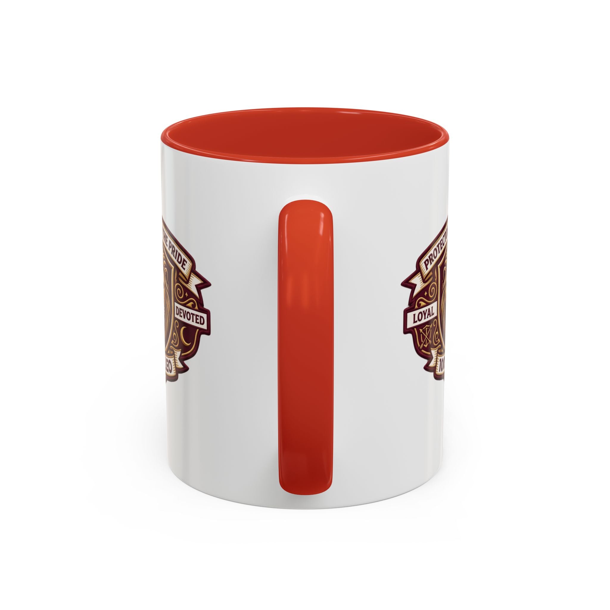 Leo Zodiac Coffee Mug — "Protector of the Pride" Lion Design (11/15 oz)
