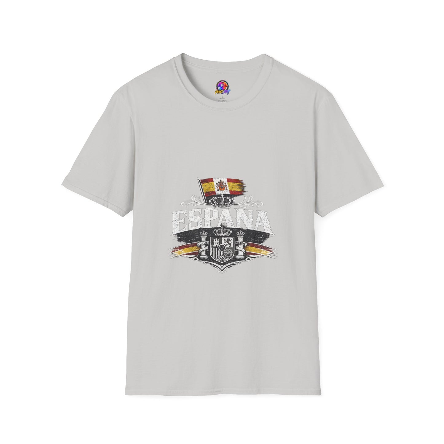 Spain Flag Crest T-Shirt — Spanish Pride Graphic Tee