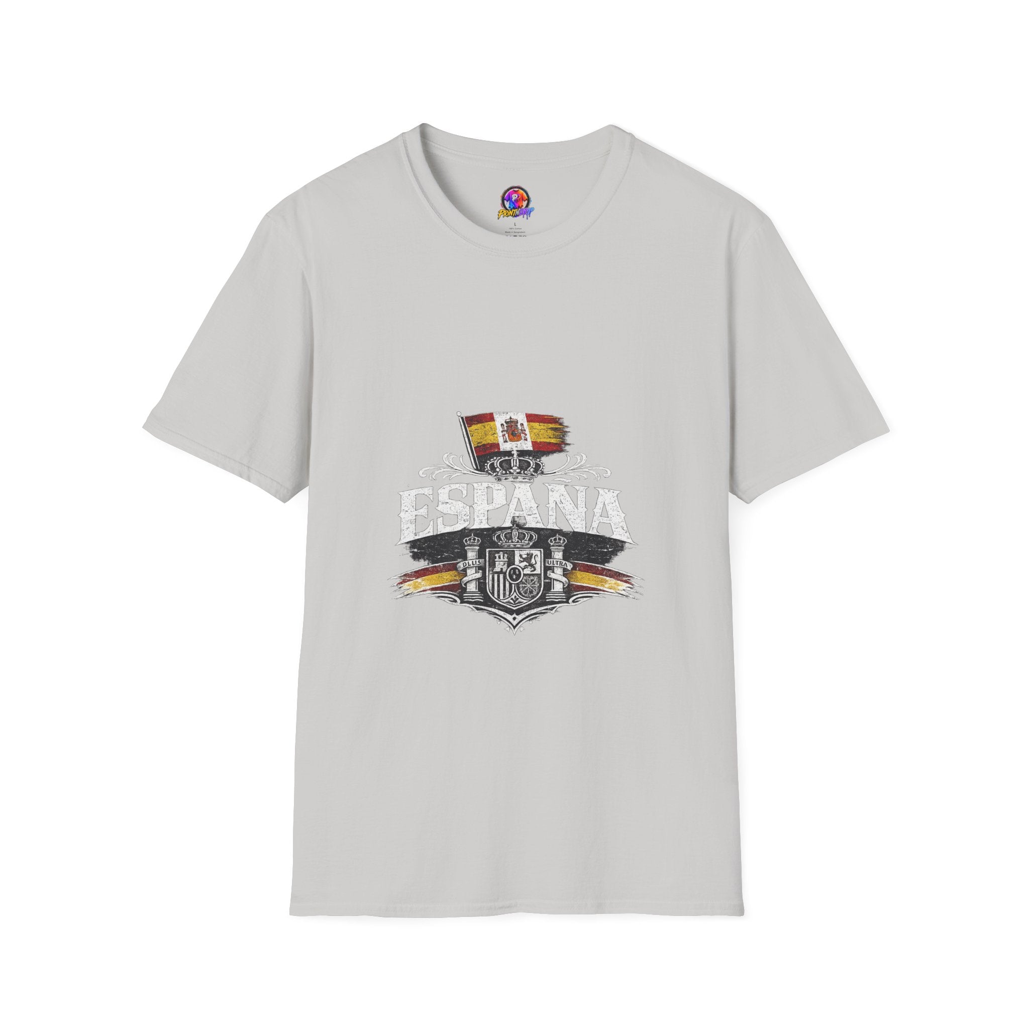 Spain Flag Crest T-Shirt — Spanish Pride Graphic Tee