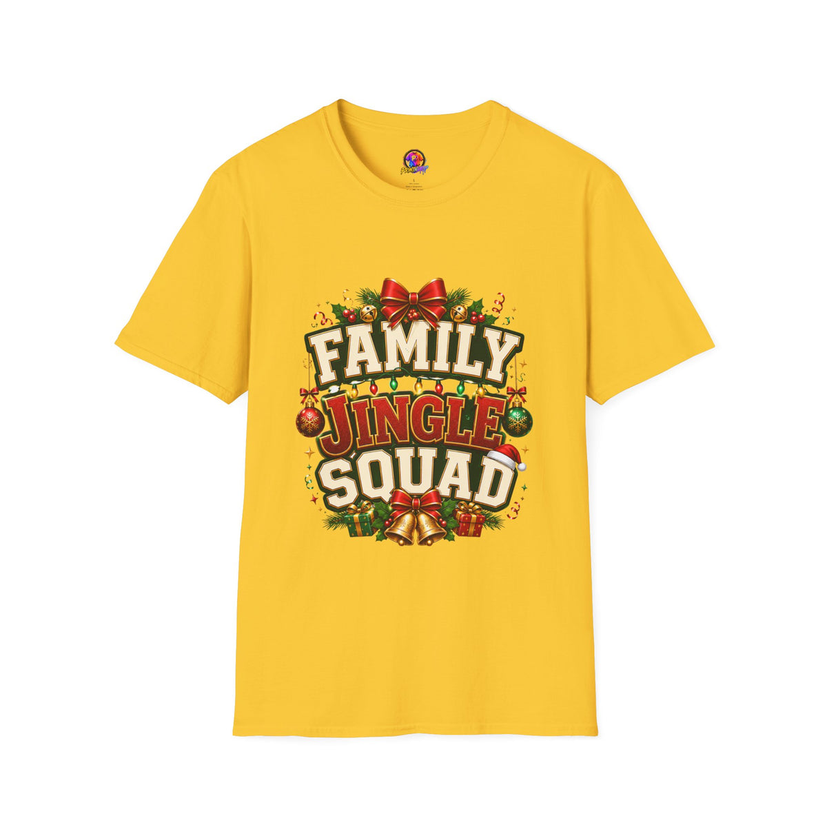 Family Jingle Squad Christmas T-Shirt — Festive Holiday Tee