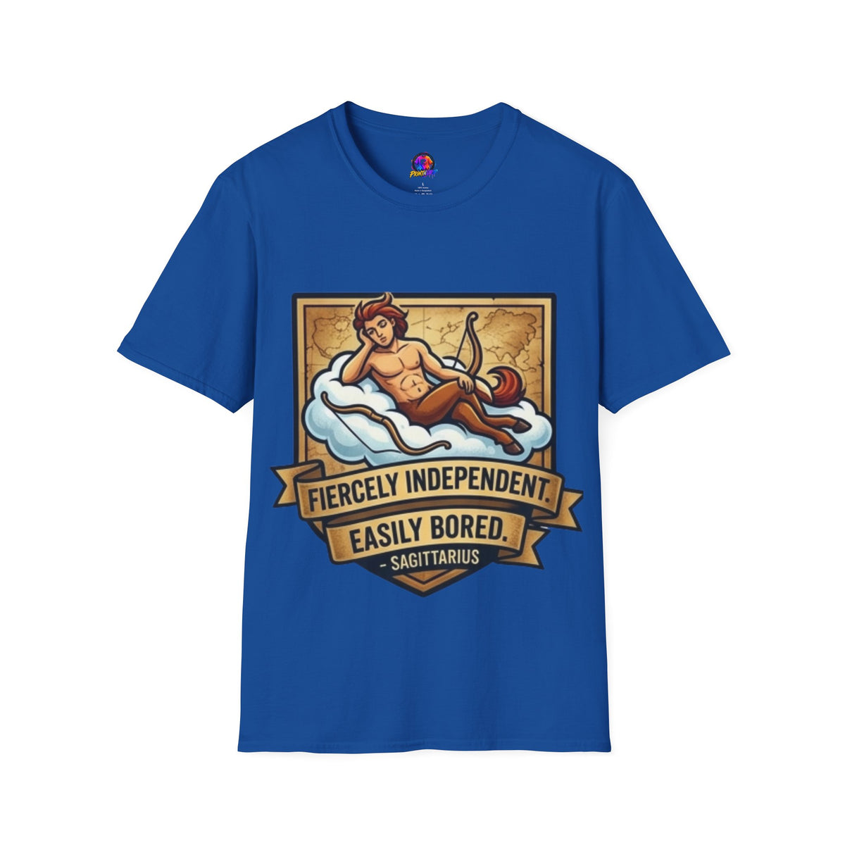 Sagittarius Zodiac T‑Shirt — Fiercely Independent, Easily Bored Astrology Tee