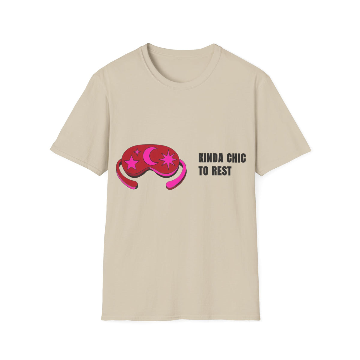 T-Shirt — "Kinda Gotta Rest" Pink Moon Graphic Tee - Trending Now - September 2026