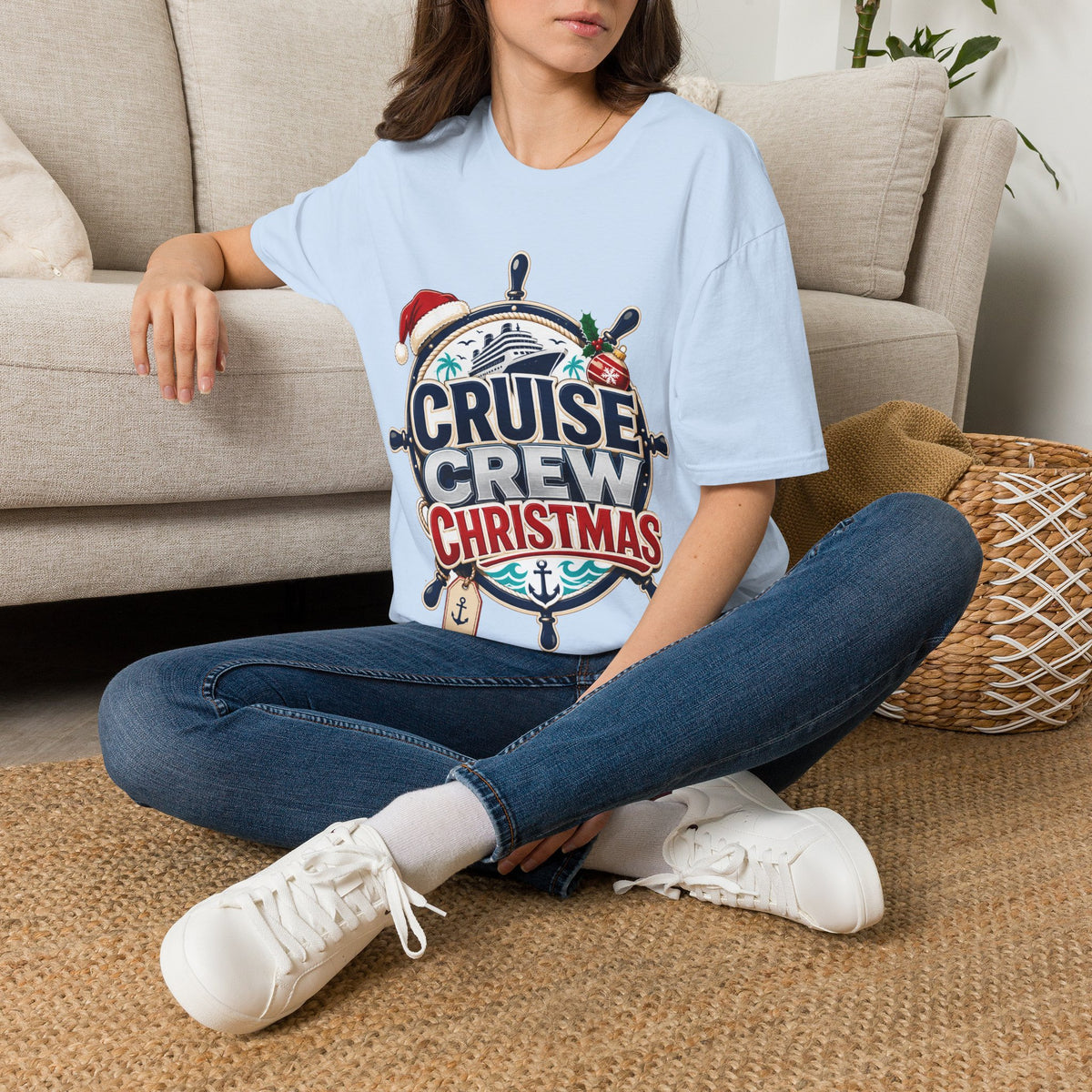 Cruise Crew Christmas T-Shirt — Holiday Cruise Vacation Tee