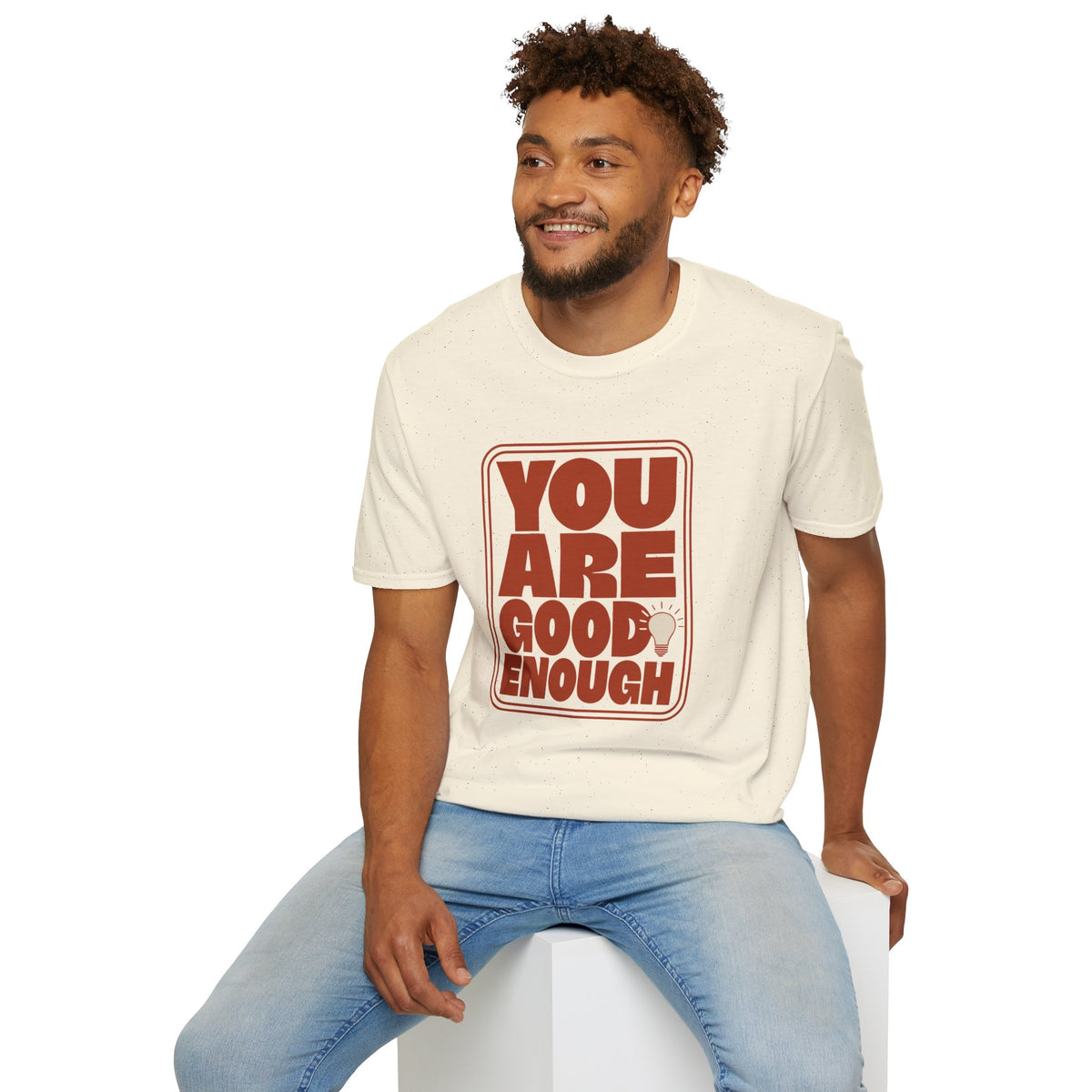 T-Shirt — "You Are Good Enough" Retro Affirmation Tee - Trending Now - August 2026