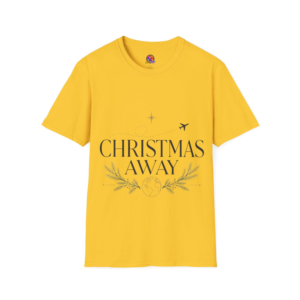 Christmas Away T-Shirt — Holiday Travel Graphic Tee
