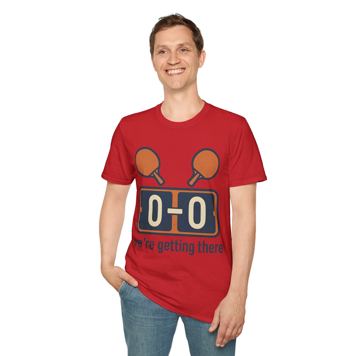 Table Tennis Scoreboard T‑Shirt — 0-0 With You Always Ping Pong Tee - Trending Now - September 2026