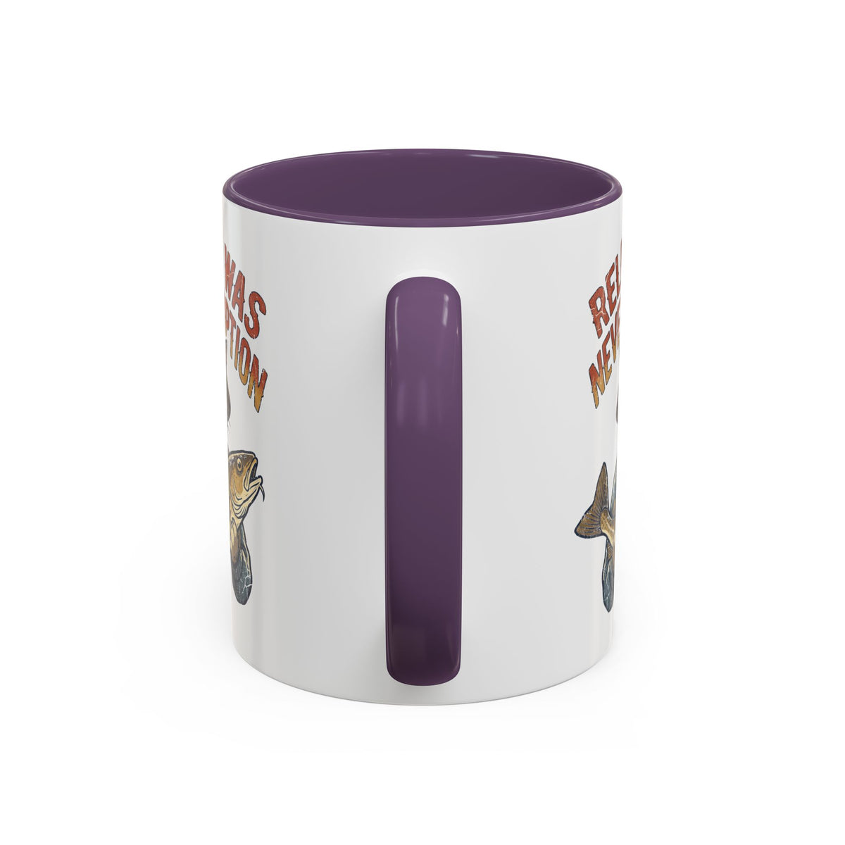 "Release Was Never An Option" Funny And Witty Accent Coffee Mug (11, 15oz)