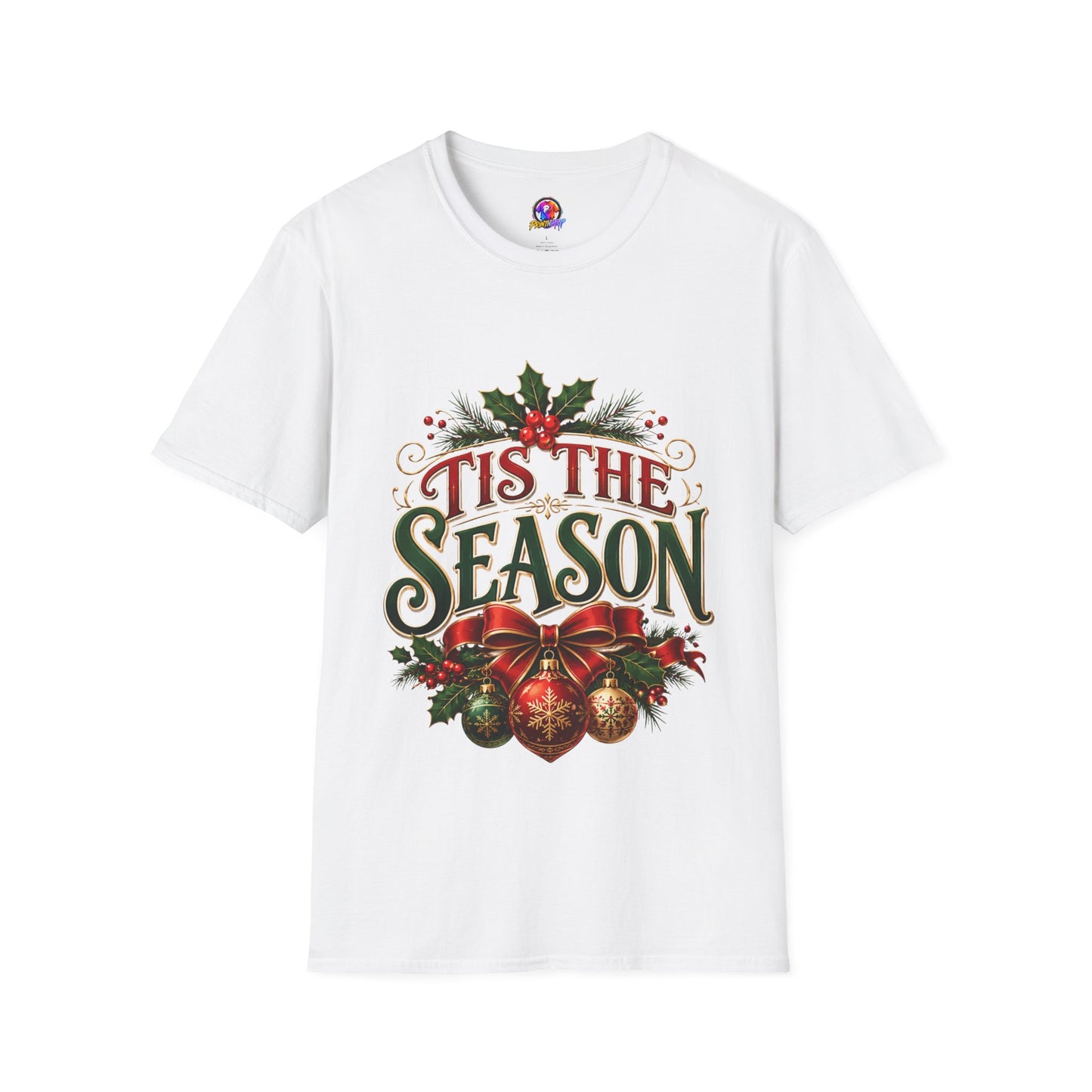 T-Shirt — 'Tis The Season' Christmas Holiday Graphic Tee